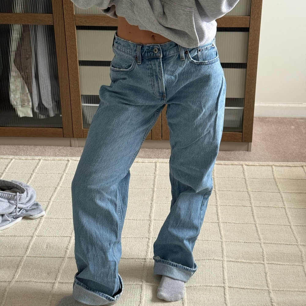 Abercrombie & Fitch Light Blue Denim Jeans